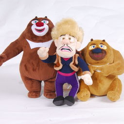 熊出没IP玩具定制 东莞市茶山顺祥玩具厂的设计打样与生产优势